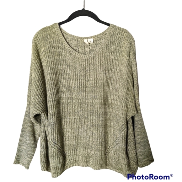 Anthropologie Sweaters - 🎉🎉 SALE Anthropologie Moth Green/Khaki Sweater Dolman Sleeves sz. SP